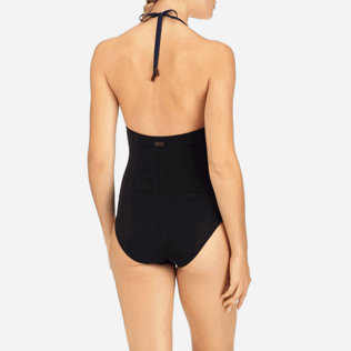 Femme Une Pièce Uni - Maillot une pièce Néoprène Uni, Noir supp2 Femme Une Pièce Uni - Maillot une pièce Néoprène Uni, Noir supp2