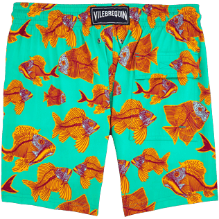 Hombre Clásico stretch Estampado - Bañador Superflex con estampado Prehistoric Fish, Veronese green back Hombre Clásico stretch Estampado - Bañador Superflex con estampado Prehistoric Fish, Veronese green back