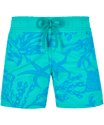男童 Others 印制 - 男童 2000 Vie Aquatique 植绒泳裤, Veronese green 正面图