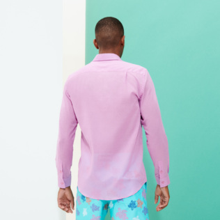 Others 纯色 - 纯色中性纯棉巴厘纱衬衫, Pink berries backworn Others 纯色 - 纯色中性纯棉巴厘纱衬衫, Pink berries backworn