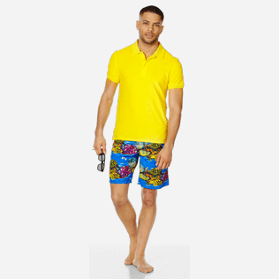 Homme AUTRES Uni - Polo en Eponge Homme Uni, Cedrat supp2 Homme AUTRES Uni - Polo en Eponge Homme Uni, Cedrat supp2