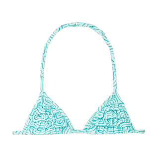 Filles Hauts Imprimé - Haut de Maillot de bain Fille Tortues Hypnotiques, Lagon front Filles Hauts Imprimé - Haut de Maillot de bain Fille Tortues Hypnotiques, Lagon front