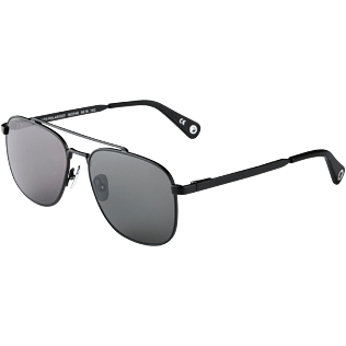 Autros Liso - Gafas de sol con lentes polarizadas y ahumadas en mate unisex, Negro back Autros Liso - Gafas de sol con lentes polarizadas y ahumadas en mate unisex, Negro back
