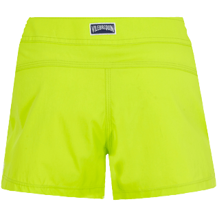 Damen Andere Uni - Solid Stretch-Badeshorts für Damen, Lemongrass back Damen Andere Uni - Solid Stretch-Badeshorts für Damen, Lemongrass back