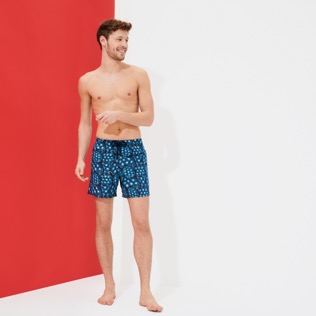男款 Classic 绣 - 男士 2015 Inkshell 刺绣泳裤 - 限量版, Sapphire 细节视图3