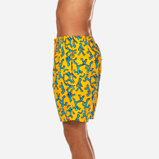 Hombre Clásico largon Estampado - Bañador de corte largo con estampado Danse du Feu, Curcuma supp3 Hombre Clásico largon Estampado - Bañador de corte largo con estampado Danse du Feu, Curcuma supp3