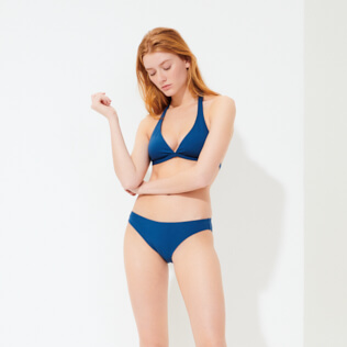 Donna Foulard Unita - Top bikini donna all'americana tinta unita, Goa supp1 Donna Foulard Unita - Top bikini donna all'americana tinta unita, Goa supp1