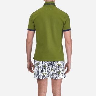 Men Others Solid - Men Cotton Pique Polo shirt Solid, Moss supp2 Men Others Solid - Men Cotton Pique Polo shirt Solid, Moss supp2