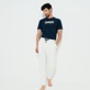 Hombre Autros Liso - Men Jogger Cotton Pants Solid, Off white detalles vista 3