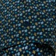 Camisa de verano unisex en gasa de algodón con estampado Micro Tortues Rainbow Azul marino detalles vista 4
