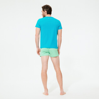 Uomo Altri Stampato - T-shirt uomo in cotone Lobster 3D Effect, Azzurro chiaro backworn Uomo Altri Stampato - T-shirt uomo in cotone Lobster 3D Effect, Azzurro chiaro backworn
