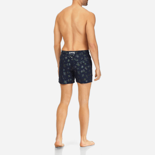 Männer Klassische Moorea Bedruckt - Mordoré Stretch-Bademode für Herren, Marineblau backworn Männer Klassische Moorea Bedruckt - Mordoré Stretch-Bademode für Herren, Marineblau backworn