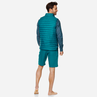Others Solid - Unisex Sleeveless Down Jacket Solid, Pine wood backworn Others Solid - Unisex Sleeveless Down Jacket Solid, Pine wood backworn