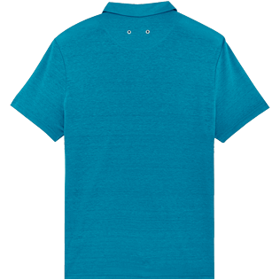 Homme AUTRES Uni - Polo en Voile de Lin Homme Uni, Seychelles back Homme AUTRES Uni - Polo en Voile de Lin Homme Uni, Seychelles back