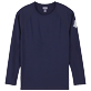 Hombre Autros Liso - Camiseta térmica de color liso para hombre, Azul marino vista frontal