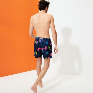 Hombre Clásico ultra ligero Estampado - Men Swimwear Ultra-light and packable Ronde des Tortues Aquarelle, Azul marino supp6 Hombre Clásico ultra ligero Estampado - Men Swimwear Ultra-light and packable Ronde des Tortues Aquarelle, Azul marino supp6