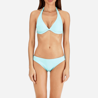 Femme BAS CLASSIQUES Uni - Bas de Maillot de bain Echancré Femme Solid Water, Lagon supp1 Femme BAS CLASSIQUES Uni - Bas de Maillot de bain Echancré Femme Solid Water, Lagon supp1