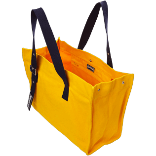 AUTRES Uni - Grand Sac de Plage en Coton Uni, Mangue supp2 AUTRES Uni - Grand Sac de Plage en Coton Uni, Mangue supp2