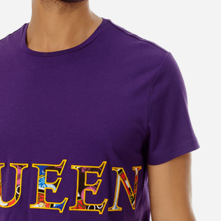 Hombre Autros Estampado - Camiseta de algodón con estampado Queen Tour para hombre, Zinzolin supp1 Hombre Autros Estampado - Camiseta de algodón con estampado Queen Tour para hombre, Zinzolin supp1