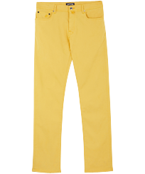 Herren Andere Uni - Lyocell-Hose im 5-Taschen-Design für Herren, Curry Vorderansicht