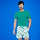 Men Embroidered Swim Shorts Requins 3D - Limited Edition Glacier details view 3
