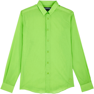 Others Solid - Unisex Cotton Shirt Solid, Grass green front Others Solid - Unisex Cotton Shirt Solid, Grass green front