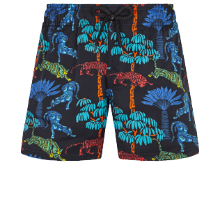 Boys Others Printed - Boys Swimwear Tiger Leap, Black front view