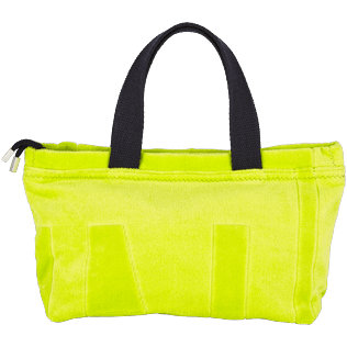 Taschen Uni - Solid Strandbeutel aus Frottee-Jacquard, Lemongrass front Taschen Uni - Solid Strandbeutel aus Frottee-Jacquard, Lemongrass front