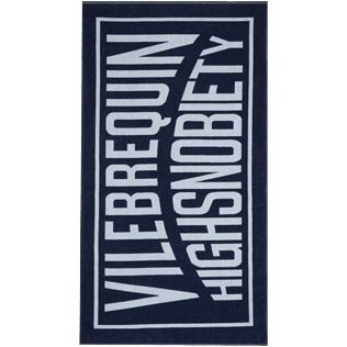 Others 印制 - 品牌标志沙滩浴巾 - Vilebrequin x Highsnobiety, Deep blue 正面图