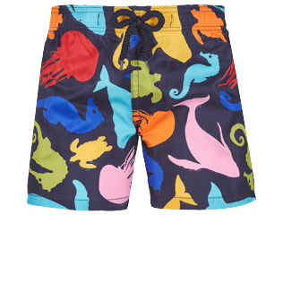 Imagen de Niños Autros Estampado - Bañador ultraligero y plegable con estampado 1999 Focus para niño, Zafiro vista frontal Imagen de Niños Autros Estampado - Bañador ultraligero y plegable con estampado 1999 Focus para niño, Zafiro vista frontal
