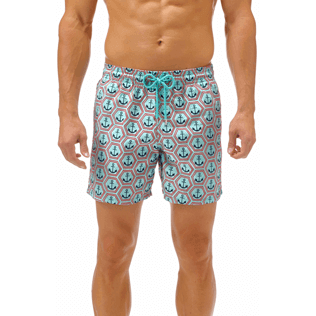 Hombre Corte Clásico Bordado - Bañador Mistral con bordado Anchor, Laguna supp2 Hombre Corte Clásico Bordado - Bañador Mistral con bordado Anchor, Laguna supp2