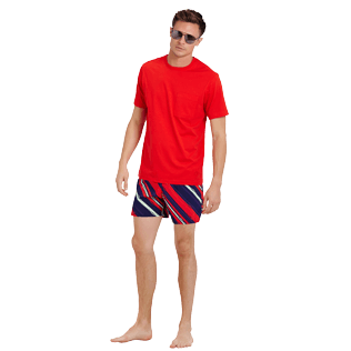 Men Others Solid - Men Pima Cotton Jersey T-shirt Solid, Poppy red supp2 Men Others Solid - Men Pima Cotton Jersey T-shirt Solid, Poppy red supp2