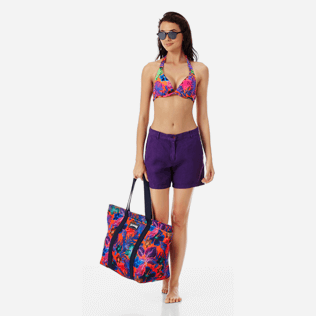 Women Others Solid - Women Linen Bermuda Shorts Solid, Reddish purple supp2 Women Others Solid - Women Linen Bermuda Shorts Solid, Reddish purple supp2