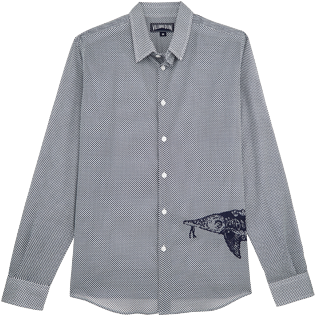 Altri Stampato - Camicia unisex in cotone Belle ou Gars, Bianco front Altri Stampato - Camicia unisex in cotone Belle ou Gars, Bianco front
