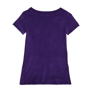 Filles AUTRES Uni - Robe Fille en Eponge Unie, Amethyste back Filles AUTRES Uni - Robe Fille en Eponge Unie, Amethyste back