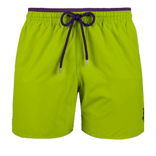 Men Classic Solid - Men swimtrunks Solid Bicolor, Cactus front Men Classic Solid - Men swimtrunks Solid Bicolor, Cactus front
