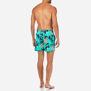 Men Classic / Moorea Printed - Octopussy et Coquillages Swim shorts, Navy backworn Men Classic / Moorea Printed - Octopussy et Coquillages Swim shorts, Navy backworn
