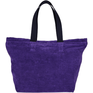 Men Bags Solid - Large Terry Cloth Beach bag Solid Jacquard, Amethyst back Men Bags Solid - Large Terry Cloth Beach bag Solid Jacquard, Amethyst back