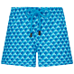 女款 Others 印制 - 女童 Micro Waves 游泳短裤, Lazulii blue 正面图