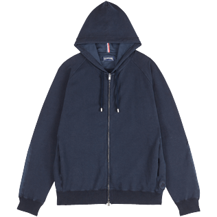 Homme AUTRES Uni - Pull à capuche Homme, Bleu marine front Homme AUTRES Uni - Pull à capuche Homme, Bleu marine front