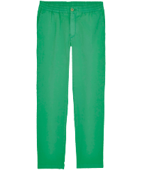 Hombre Autros Liso - Pantalones con cinturilla elástica para hombre, Hierba verde vista frontal