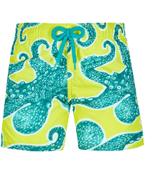 Boys Others Printed - Boys Swimwear 2014 Poulpes, Lemon front view