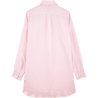 Damen Andere Uni - Langes Leinenhemd, Peony back Damen Andere Uni - Langes Leinenhemd, Peony back