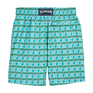 Niños Corte Clásico Estampado - Bañador Ligero plegable con estampado Les 4 Élements, Laguna back Niños Corte Clásico Estampado - Bañador Ligero plegable con estampado Les 4 Élements, Laguna back