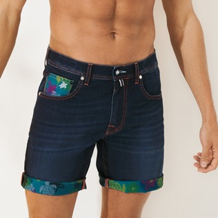 Men Others Printed - Men denim Bermuda Shorts printed 1988 Turtles Graffiti, Neon green supp2 Men Others Printed - Men denim Bermuda Shorts printed 1988 Turtles Graffiti, Neon green supp2