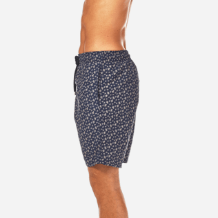 Herren Klassische lange Bedruckt - Lange Micro Ronde des Tortues-Badeshorts, Marineblau supp3 Herren Klassische lange Bedruckt - Lange Micro Ronde des Tortues-Badeshorts, Marineblau supp3