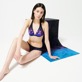 Others Printed - Unisex Beach Towel Hot Rod 360° - Vilebrequin x Sylvie Fleury, Black front worn view