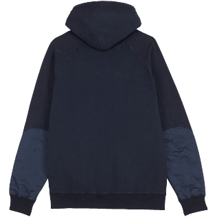 Men Others Solid - Men Hoodie, Navy back Men Others Solid - Men Hoodie, Navy back