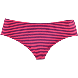 Women Classic brief Graphic - Women Covering Bikini Bottom in Terry Cloth Striped, Amethyst front Women Classic brief Graphic - Women Covering Bikini Bottom in Terry Cloth Striped, Amethyst front