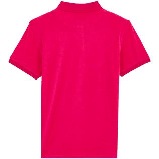 Hombre Autros Liso - Polo en tejido terry de color liso para hombre, Grosella back Hombre Autros Liso - Polo en tejido terry de color liso para hombre, Grosella back